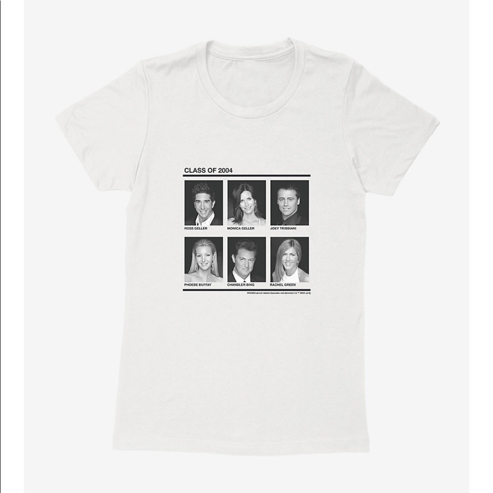 Friends Class of 2004 Cropped Tee